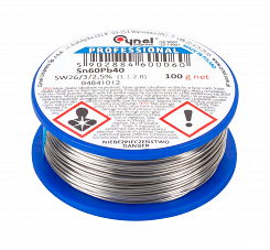 Cyna 1,5mm szpula 100g Cynel Sn60Pb40 spoiwo lutownicze