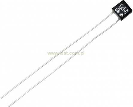Bezpiecznik termiczny 1A 125st.C 250V