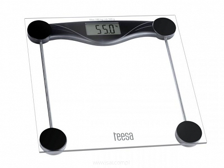Waga łazienkowa szklana Teesa 180kg
