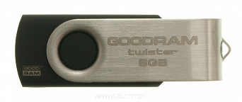 Pendrive Goodram Piccolo USB 2.0 8GB czarny mały