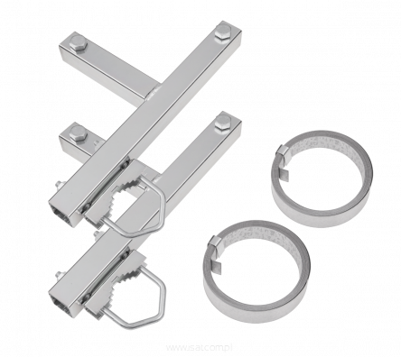 Obejma kominowa opaska uchwyt masztu UKM 60-Z (2x5m)