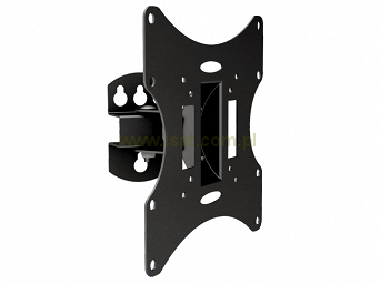 Uchwyt tv do  telewizora lcd, led, plazma 23-43  cali czarny  do 30 kg, standard VESA