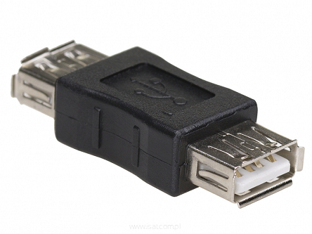 przejście adapter USB GA/GA 2.0 gniazdo USB A - gniazdo USB A 