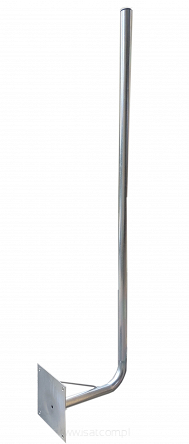 Uchwyt antenowy ścienny 120cm czołowy wysoki US 38/300/1200
