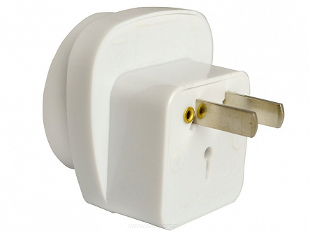 Adapter podróżny złącze wtyk USA - gniazdo uniwersalne PF01