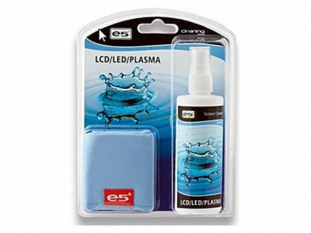 Zestaw czyszczący do ekranów LCD/LED/PLASMA/OLED płyn+mikrofibra