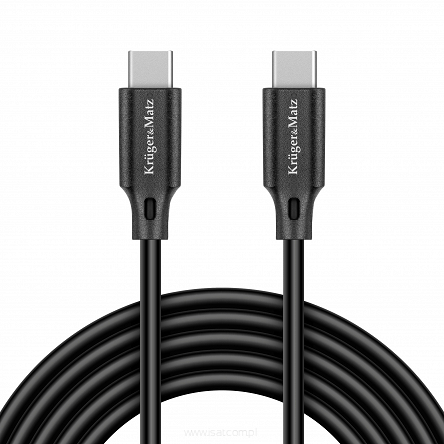 Kabel USB PD 100W wtyk typu C - wtyk typu C długość 1,0m