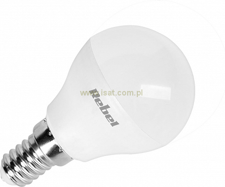 Lampa świetlówka Led 760lm kula G45 8W E14 neutralna biel 4000K