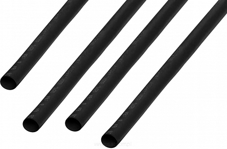 Rurka termokurczliwa 5mm 1metr czarna