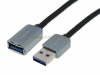 Przedłużacz USB3.0 wtyk-gniazdo typu A 1m K&M