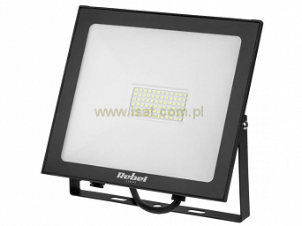 Reflektor naświetlacz  LED Rebel 50W 6500K (zimny biały) 4000lm czarny IP65