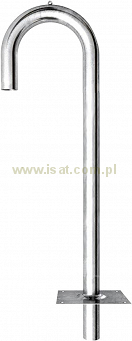 Przepust dachowy 48/1100 stalowy ocynk długi 110cm