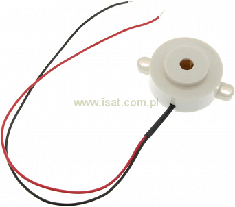 Buzzer sygnalizator akustyczny 12V DC WEC3215
