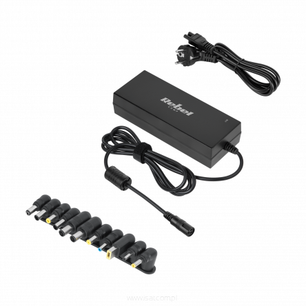 Zasilacz uniwersalny do laptopów 11 końcówek 120 W 12-19.5 V automatyczny
