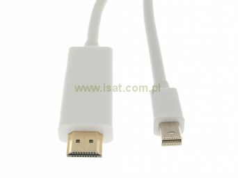 Adapter wtyk MINI DISPLAYPORT-wtyk HDMI 1.8m