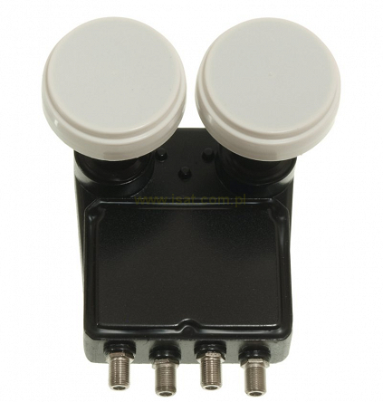 Konwerter monoblock Inverto Quad Hot Bird + Astra do czasz 80cm
