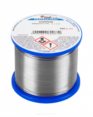 Cyna 0,5mm 500g Sn60Pb40 CYNEL professional
