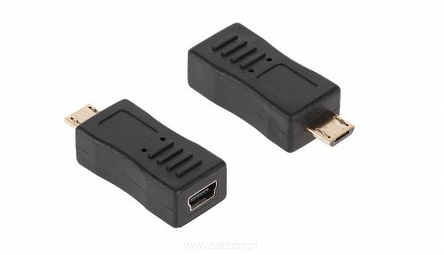 Adapter USB gn. Mini - wt. Mikro