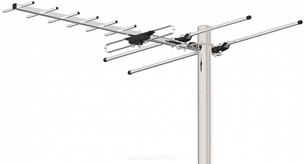 Antena zewnętrzna kierunkowa BLOW ATD33S pasywna Combo VHF + UHF 