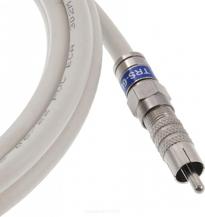 Przewód miedzany coaxial wtyk RCA/wtyk RCA 2,0m S/PDIF