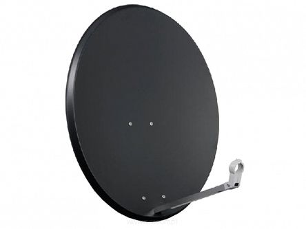 Antena satelitarna Corab ASC-800M-C czasza 80cm Fe grafit, nakrętki 10/M6