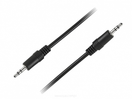 Przewód audio stereo wtyki JACK 3,5mm MJS długość 1,8m