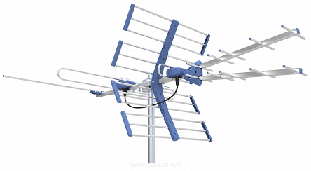 Antena zewnętrzna kierunkowa DVB-T2 Telmor TT-W21 Gold Combo 5G protected