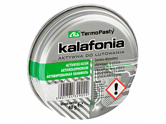 Kalafonia lutownicza aktywna 40g AG Termopasty