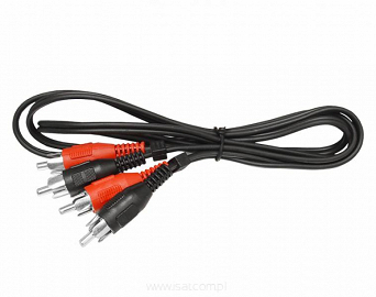 Kabel 2xRCA-2xRCA wtyk-wtyk, długość 3,0m