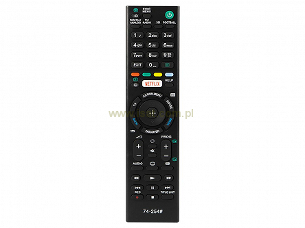 Pilot uniwersalny do TV LED/LCD Sony ver.V
