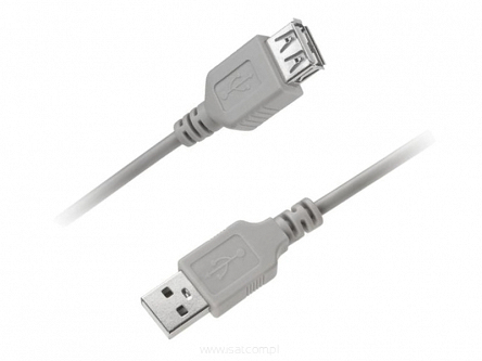 Przedłużacz USB wtyk-gniazdo typu A 1,5m