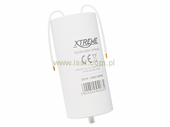 Kondensator silnikowy 60,0uF / 450V-P z przewodami