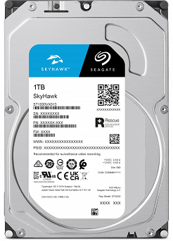 Dysk twardy 3,5" Seagate SkyHawk 1TB SATA do monitoringu CCTV