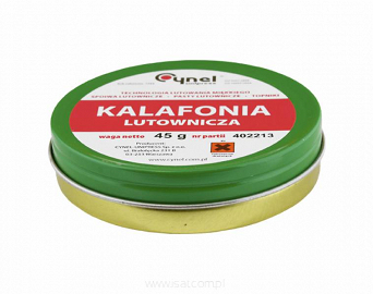 Kalafonia lutownicza aktywna 45g Cynel