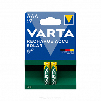 Akumulator VARTA AAA NiMH 550mAh SOLAR blister 2szt.