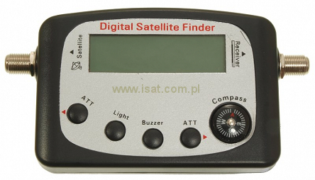 Miernik TV-SAT SatFinder +LCD do precyzyjnego ustawienia anteny satelitarnej