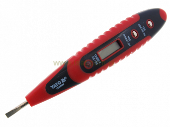 Próbnik tester elektryczny LCD Yato 12-250V