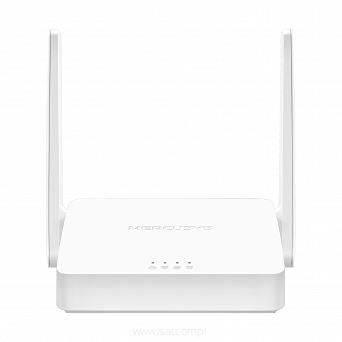 ROUTER MW302R, bezprzewodowy 300 Mb/s, 2xLAN, 1xWAN, 2 anteny/ MERCUSYS