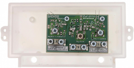 Zwrotnica antenowa Z2r (UKF/6-69) zewnętrzna sumująca sygnał radiowy i telewizyjny