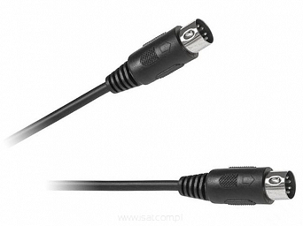 Kabel audio zakończony wtykami DIN5, długość 1,2m