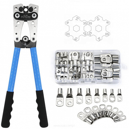 Szczypce do zaciskania konektorów tulejowanych 0,5-4,0 mm2