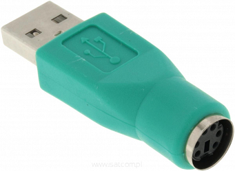 Przejściówka adapter wtyk USB na gniazdo PS2