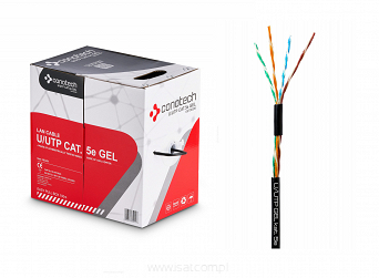 skrętka komputerowa  UTP LAN CCU GEL zewnętrzna 100mb