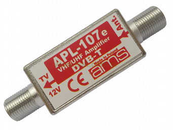 Przedwzmacniacz antenowy AMS APL-107M 23dB 87-790MHz