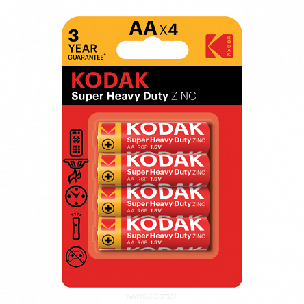 Bateria cynkowo-węglowa LR14 (C), 2 szt., blister, SUPER HEAVY DUTY, KODAK