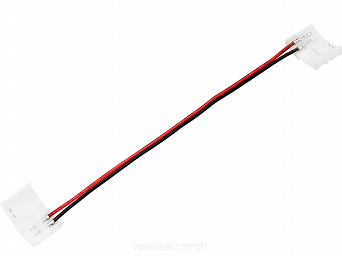 Konektor łącznik taśm LED 8mm 2 pin kabel 15cm