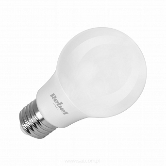 Żarówka LED Rebel A60 gwint E27 moc 8,5W naturalna biel 4000K, 230V