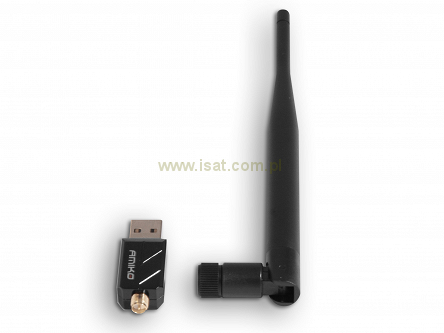 Adapter Wi-Fi na USB WLN-881 Amiko 150Mbps 2,4GHz