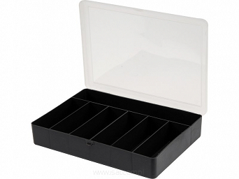 Organizer 7 200x145x35mm pojemnik do warszytatu, domu na drobne śrubki, złączki