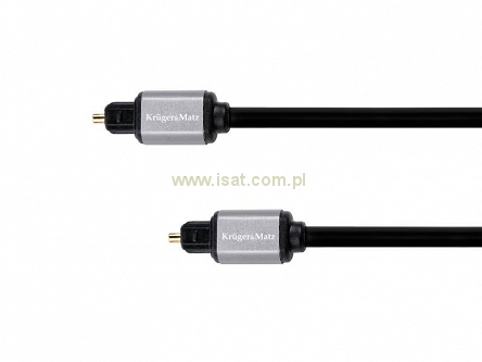 Kabel przewód optyczny Toslink o długości 10,0m K&M wersja Basic